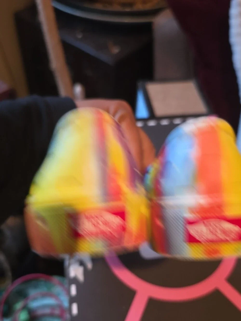 Vans Kids Tie-Dye Slip-On Water Shoes - Rainbow